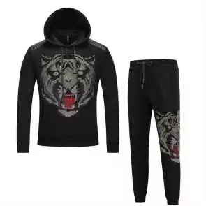 philipp plein jogging pas cher hoodie hot drill tiger